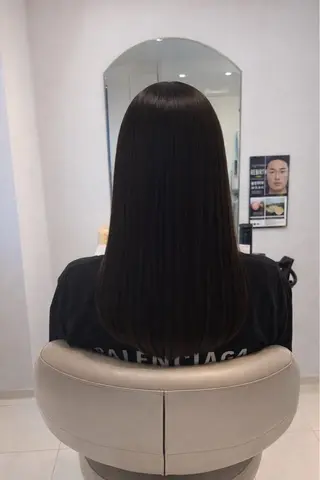 ロング パーマ 髪質改善 川島　広大のヘアスタイル