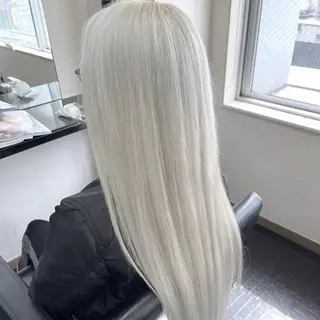 セミロング カラー 💜Rebre** Mayu💜のヘアスタイル