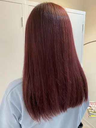 ロング カラー 🎀暖色カラー🎀 おかだみほのヘアスタイル