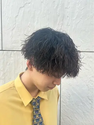 パーマ メンズ パーマ支持率No.1 ❤️‍🔥安成弾のヘアスタイル