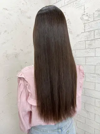 ロング 🪽髪質改善縮毛矯正 🤍MIU🤍のヘアスタイル
