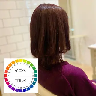 ショート カラー メンズ キッズ ✂︎ショート、ボブ、 レイヤー🩵YUMIのヘアスタイル