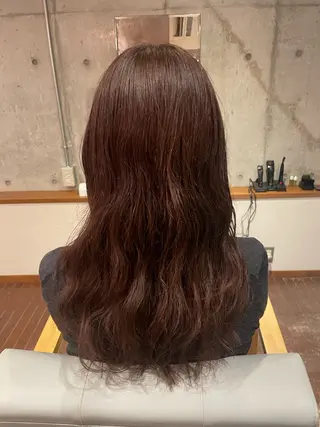 ミディアム パーマ c& ちはるのヘアスタイル