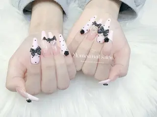 ネイル MoMoA Nail ネイル長さ出し専門店のネイルデザイン