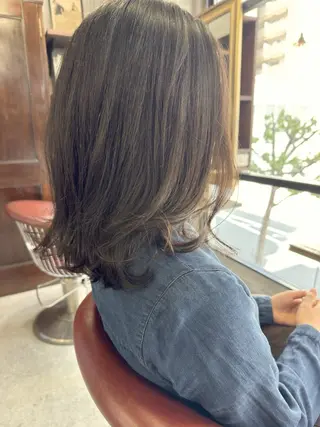 ミディアム オーナースタイリスト 佐藤のヘアスタイル