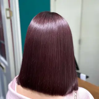 ショート カラー 🎀ときの/髪質改善 透けッ暖色カラー🪞のヘアスタイル