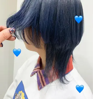 ミディアム カラー 新宿駅近♡個室 ♡関口三都季🌜のヘアスタイル