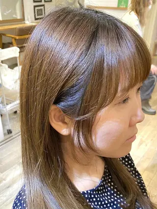ミディアム カラー 前田 裕介のヘアスタイル