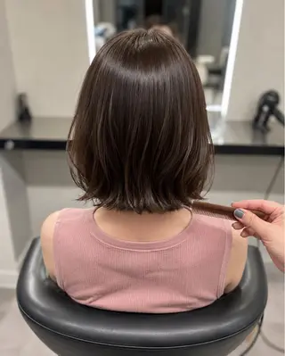 ミディアム カラー 🌈ウルトワ水素 髪質改善naru🌈のヘアスタイル