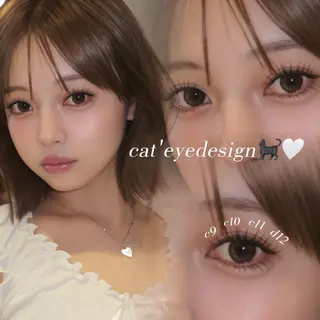 マツエク・マツパ eyelash airu🎀のマツエク・マツパデザイン
