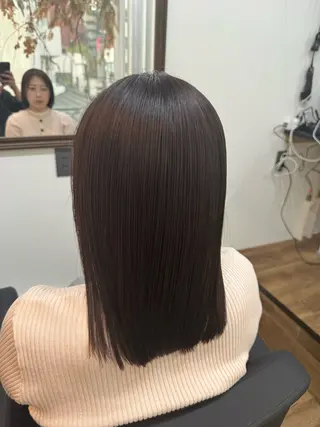 ミディアム カラー 椎葉 祐也のヘアスタイル