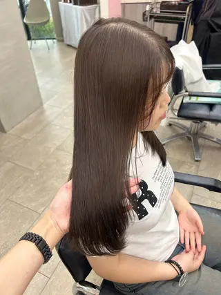 ロング カラー suehiro yunaのヘアスタイル