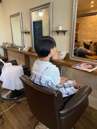 ショート 肥田 夕蘭のヘアスタイル