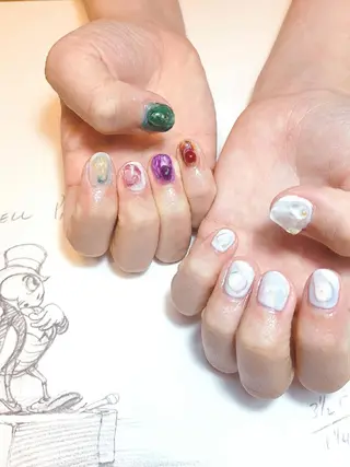ネイル 平尾駅前/持込み専門 /owlnailのネイルデザイン