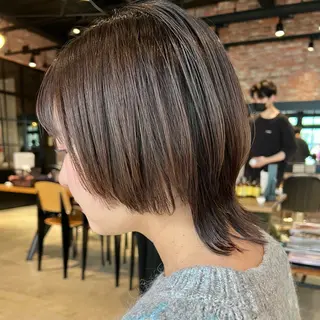 ミディアム 武山 侑奈のヘアスタイル