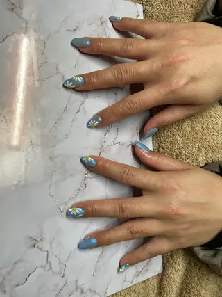 ショート ネイル 中村 梨奈のネイルデザイン