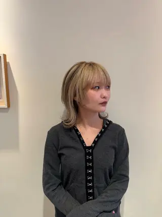 セミロング 五十嵐 美玖のヘアスタイル