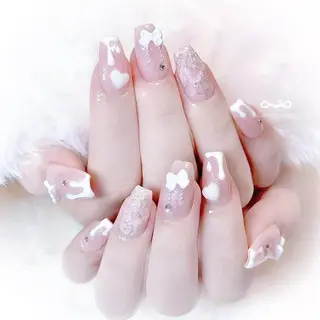 ネイル Lavender nail·中島公園のネイルデザイン