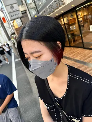 ショート カラー デザインカラー🎨 下北沢 / 磯部のヘアスタイル