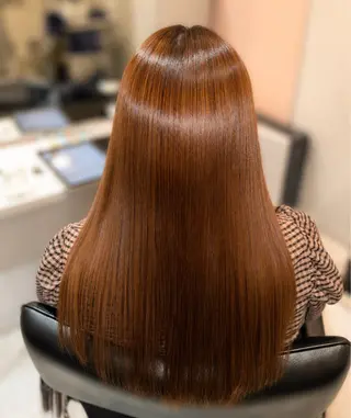 ロング めぐみ/透明感カラー /ヘアセットのヘアスタイル