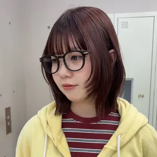ショート きら🎀ボブ/ 透明感カラーのヘアスタイル