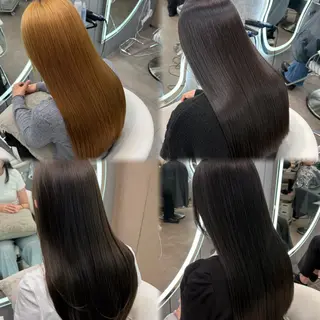 ロング ヘアアレンジ 大宮‎縮毛矯正🩵 レイヤー　佐藤和のヘアスタイル