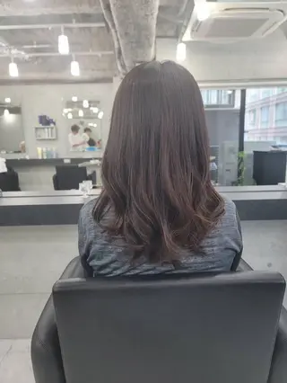 ロング カラー パーマ ❇️安達 優心❇️ レイヤー/艶髪特化のヘアスタイル