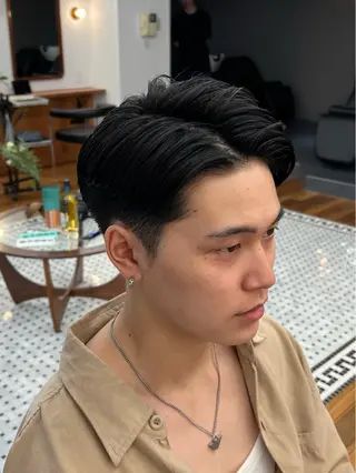 ショート メンズ メンズカット✂️ スキンフェード伊藤陸のヘアスタイル