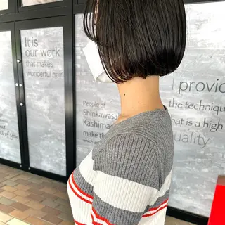 ミディアム 荒川 ひなの 新川崎のヘアスタイル