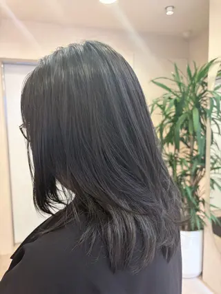ミディアム Ha naのヘアスタイル