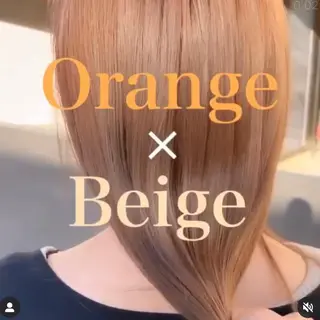 セミロング カラー パーマ ヘアアレンジ 💛カラー大人気💛 c i a t eのヘアスタイル