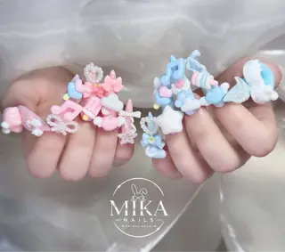 ネイル 🦊Genie🦊 Mika Nailsのネイルデザイン