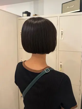 ショート yutaka/透明感 カラー/髪質改善🤎のヘアスタイル