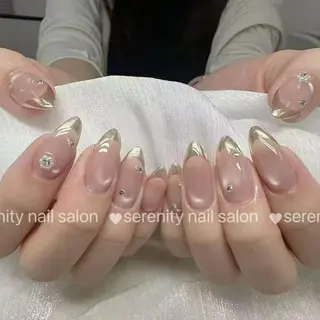 ネイル 🌻ハサミ ✂️のネイルデザイン