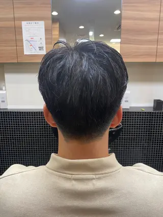 ショート メンズ メンズパーマモデル 大募集中のヘアスタイル