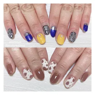ショート ネイル 🐾enen style 🐾のネイルデザイン