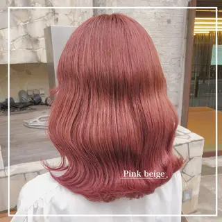 セミロング カラー ヘアアレンジ 💕ブリーチ/ヘアメ 🎀YUUKAのその他イメージ