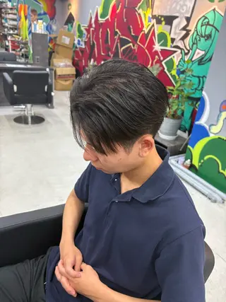 パーマ メンズ keany錦糸町 ハセベユウのヘアスタイル