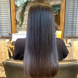 ロング 🎈髪質改善カラー 縮毛矯正/河野🎈のヘアスタイル