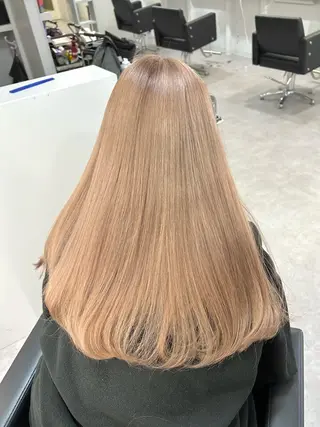 ロング カラー Cielro/ダブル カラー/西田咲希のヘアスタイル