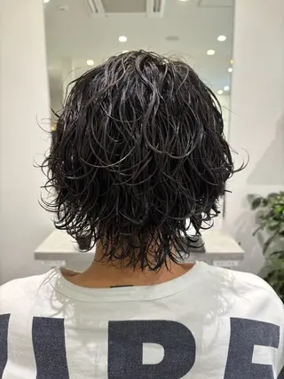ミディアム 下村 琉弥のヘアスタイル