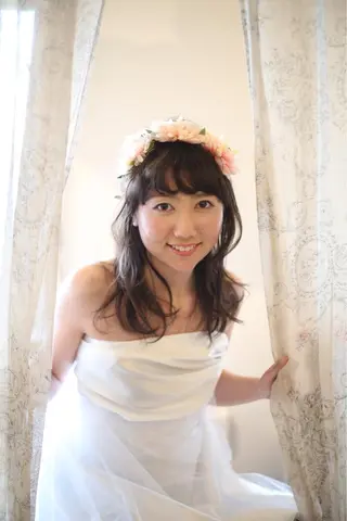 セミロング 工藤 久美のヘアスタイル