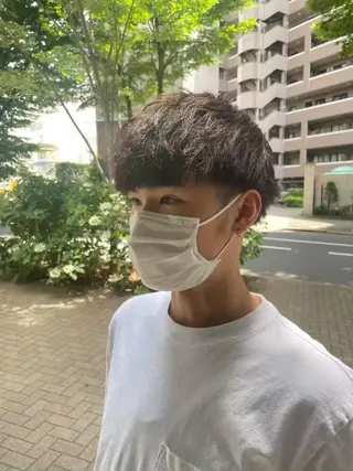 ショート メンズ 【メンズカット】 ✂️モデル募 市村のヘアスタイル