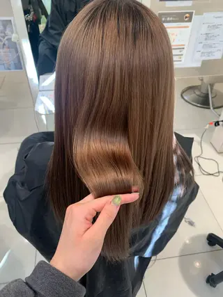 ロング 🪿透明感/艶カラー ﾜﾀﾅﾍﾞｱｵｲのヘアスタイル