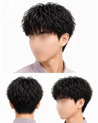 パーマ メンズ 【横浜1似合わせ 職人】昇陽のヘアスタイル