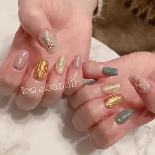 ネイル 地爪育成💅 kanaoanailのネイルデザイン