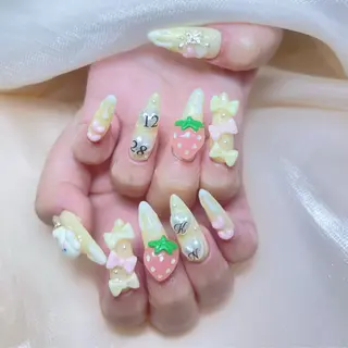 ネイル princess スカルプ専門店のネイルデザイン