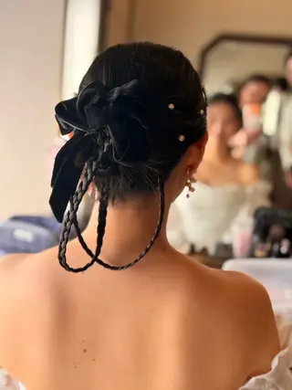 ミディアム ヘアアレンジ hairmakeup Naohoの眉毛・アイブロウイメージ