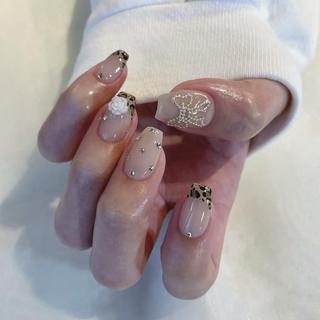 ネイル By moonネイル 🌷ワンホン/韓国風のネイルデザイン