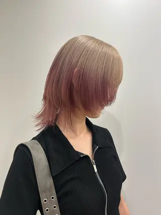 ミディアム hair&eye🎀 /momoKaのヘアスタイル